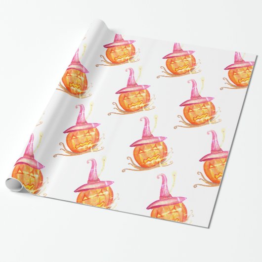 Halloween-Zeit Geschenkpapier (Ungerollt)