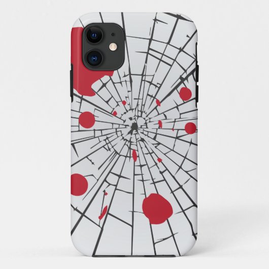 halloween zerbrochenes Glas Case-Mate iPhone Hülle (Rückseite)