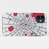 halloween zerbrochenes Glas Case-Mate iPhone Hülle (Rückseite (Horizontal))