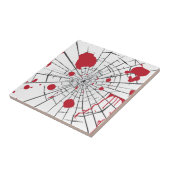 halloween zersplittertes Glas Fliese (Seite)