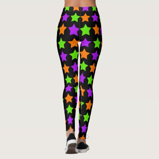 HALLOWEEN ZICKZACK LEGGINGS (Rückseite)