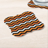 Halloween Zickzack Strip Paper Untersetzer (angewinkelt)