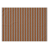Halloween Zickzack Strip Tablecloth Tischdecke (Vorderseite (Horizontal))