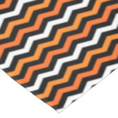 Halloween Zickzack Strip Tablecloth Tischdecke (Schrägansicht)