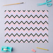 Halloween Zigzag - feines saisonales Muster Seidenpapier (Basteln)