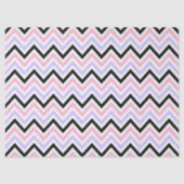 Halloween Zigzag - feines saisonales Muster Seidenpapier (Vorderseite)