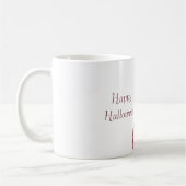 Halloween-Zirkus-Hut weiblich Kaffeetasse (Links)