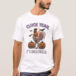 Halloween Zitat-Liste der Farm Thema T-Shirt
