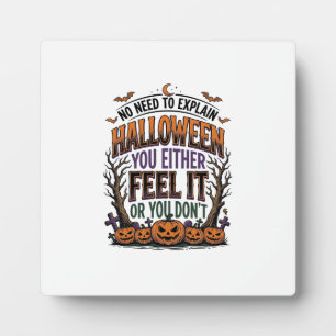 Halloween-Zitat-Shirt Vintage-Kürbis-Fledermaus-Ba Fotoplatte