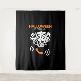 Halloween zitiert Funny Halloween Boo Ghost Wandteppich