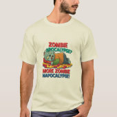 Halloween Zombie Apokalypse T Shirt (Vorderseite)