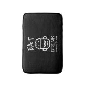 Halloween Zombie Badematte (Vorderseite Vertikal)