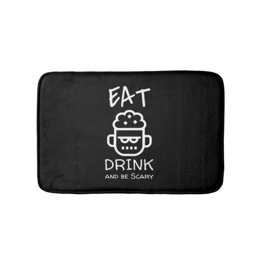 Halloween Zombie Badematte (Vorderseite)