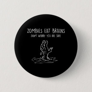 Halloween Zombie Button