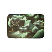 Halloween Zombie Cats Badematte (Vorderseite)