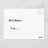 Halloween Zombie Cinco de Mayo Fiesta Postkarte (Rückseite)