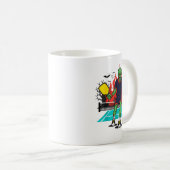 Halloween Zombie Ckleball Player Soky Costume Kaffeetasse (VorderseiteRechts)