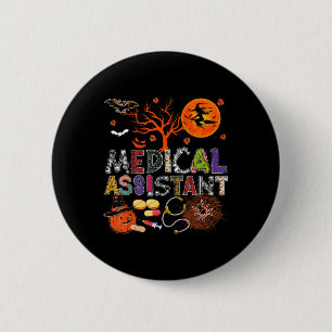 Halloween Zombie Costume Beängstigend P Button