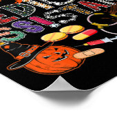 Halloween Zombie Costume Beängstigend P Poster (Ecke)