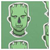 Halloween Zombie-Farbstoff Stoff (Nahaufnahme)