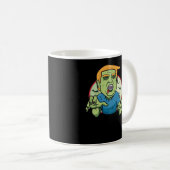 Halloween Zombie Funny Classic Kaffeetasse (VorderseiteRechts)