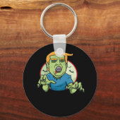 Halloween Zombie Funny Classic Schlüsselanhänger (Vorderseite)