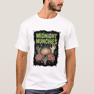 Halloween Zombie Gehirn Fest T-Shirt