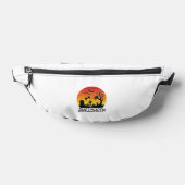 Halloween Zombie Hand Grabstein Baum Schwarze Katz Bauchtasche (Ablage )
