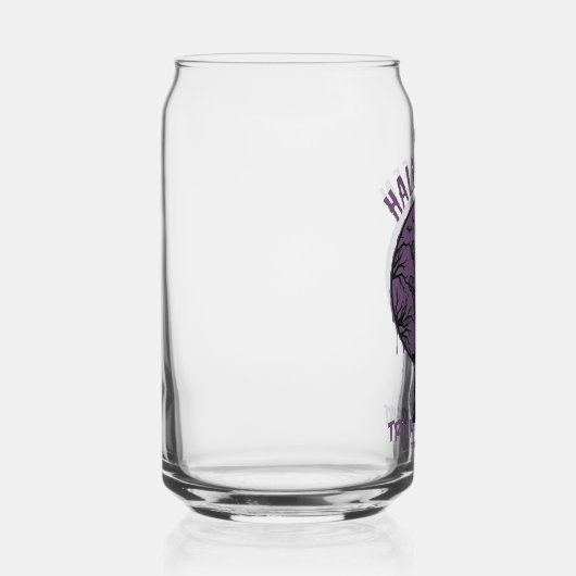 Halloween Zombie Handglas - Trick oder Trete Dosenglas (Rechts)