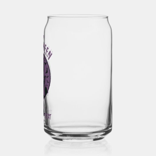 Halloween Zombie Handglas - Trick oder Trete Dosenglas (Links)