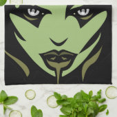 Halloween Zombie Handtuch Cool Halloween Teetücher (Gefaltet)