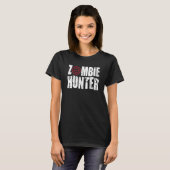 Halloween Zombie Hunter Zombies T-Shirt (Vorne ganz)