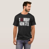 Halloween Zombie Hunter Zombies T-Shirt (Vorne ganz)