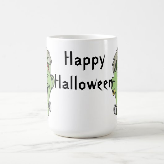 Halloween Zombie Kaffeetasse (Mittel)