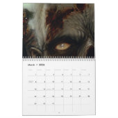 Halloween-Zombie-Kalender Kalender (Mär 2026)