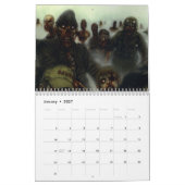 Halloween-Zombie-Kalender Kalender (Jan 2027)