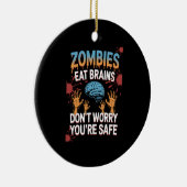 Halloween Zombie Keramik Ornament (Rechts)