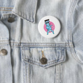 Halloween Zombie Monster - Baby Frankenstein Button (Beispiel)
