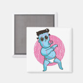 Halloween Zombie Monster - Baby Frankenstein Magnet (Vorderseite/Rückseite)
