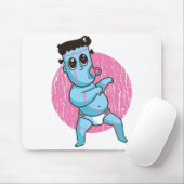 Halloween Zombie Monster - Baby Frankenstein Mousepad (Mit Mouse)