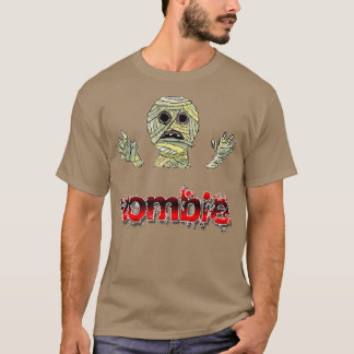 Halloween Zombie Mummy  Happy Halloween  T-Shirt