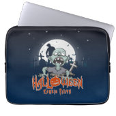 Halloween Zombie Party | 13" Laptop-Siebtasche Laptopschutzhülle (Vorderseite)