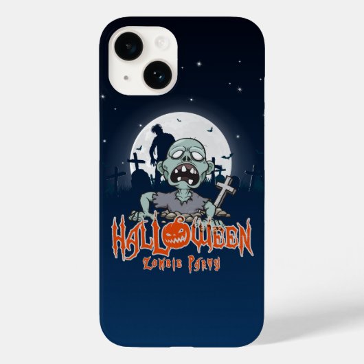 Halloween Zombie Party | Case-Mate iPhone Hülle (Rückseite)
