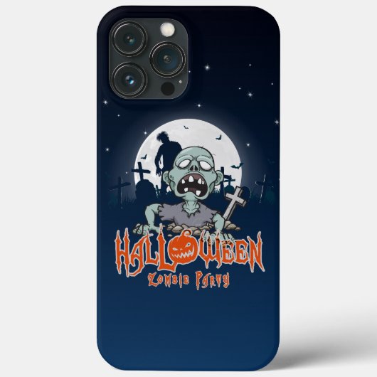 Halloween Zombie Party | Case-Mate iPhone Hülle (Rückseite)