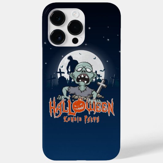 Halloween Zombie Party | Case-Mate iPhone Hülle (Rückseite)