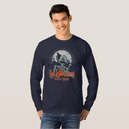 Halloween Zombie Party | Männer Langschläfe T-Shirt