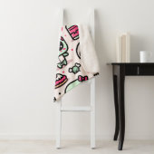 Halloween Zombie Pattern Sherpa Blanket Sherpadecke (Beispiel)