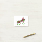 Halloween-Zombie Post-it Klebezettel (Auf Schreibtisch)