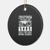 Halloween Zombie Scared Horror Vector Design_1 Keramik Ornament (Links)