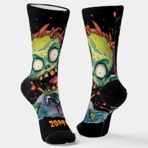 Halloween, Zombie,Schrei aus dem lila Schloss , Socken